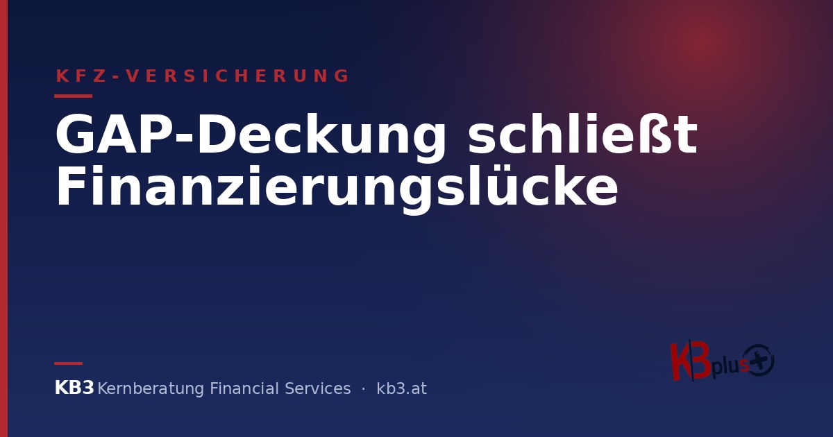GAP-Deckung: Schutz vor Finanzierungslücke beim Auto